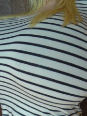 Striped Boobs Video Featuring Beshine
